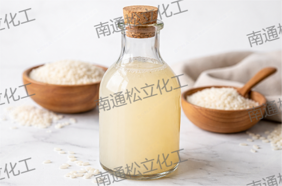 Rice fermentation broth