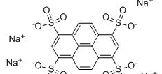 Water-based fluorescent powder